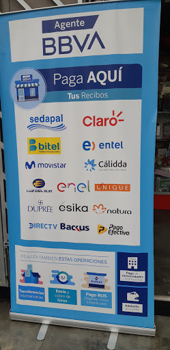 AGENTE BBVA CONTINENTAL,INTERBAN,MULTIRED